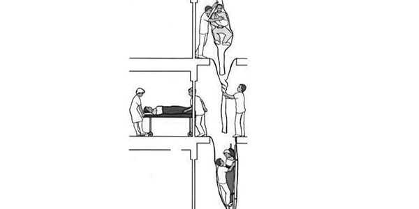 What is the safety escape chute?